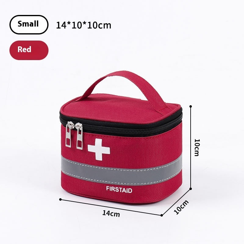 Portable First Aid Kits Family Pack Large Travel Medicine Medicine Storage Box Small