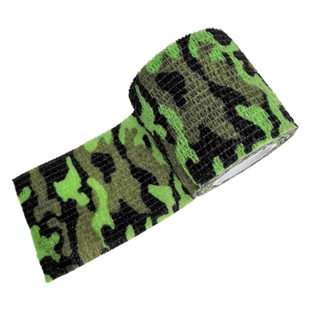 Non-woven Camouflage Bandage Hunting Camera Camouflage Tape Military Fans Telescopic Elastic Self-adhesive