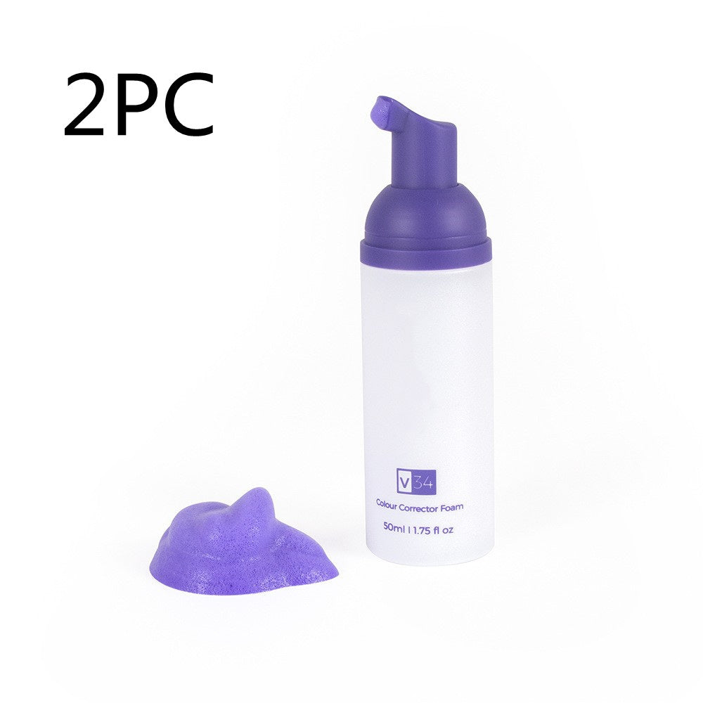 V34 Teeth Whitening Purple Mousse Toothpaste