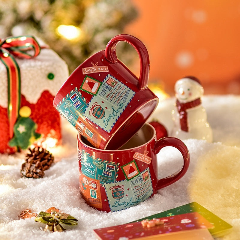 Winter Gift Home Ceramic Cup Leisure