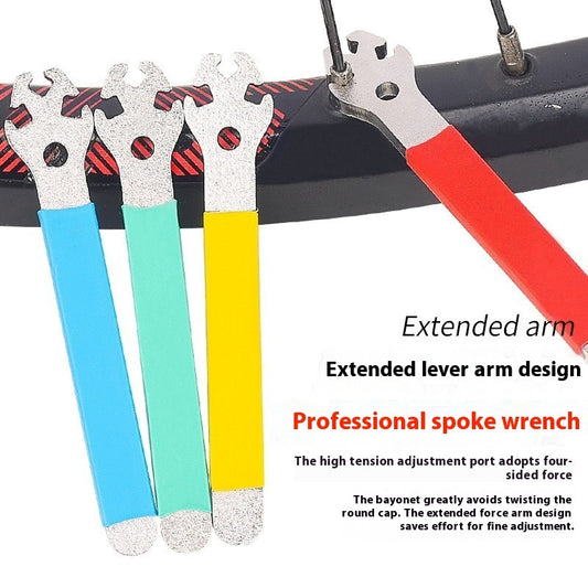 Mountain Bike Spoke Key Correction Installation Steel Wire Tool