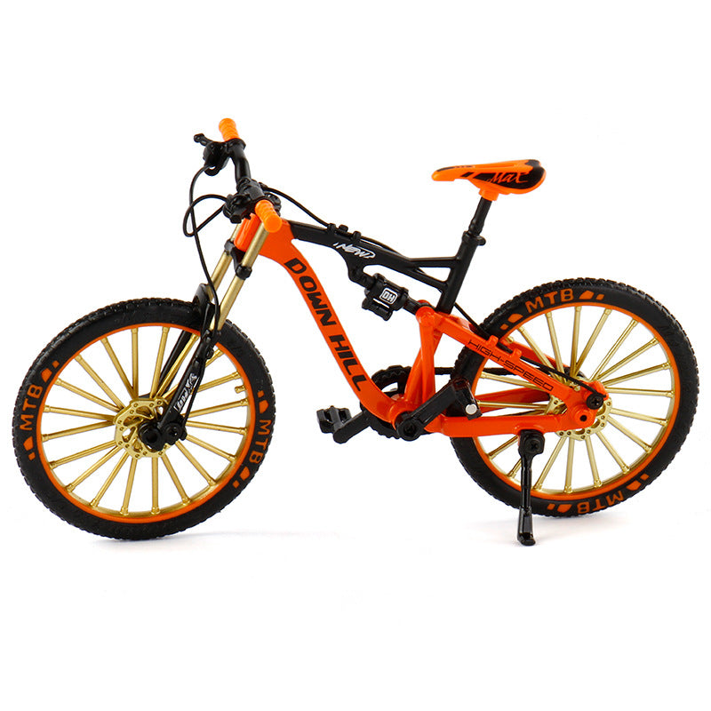1 To 10 Alloy Speed Reducing Mountain Bike Model Toy