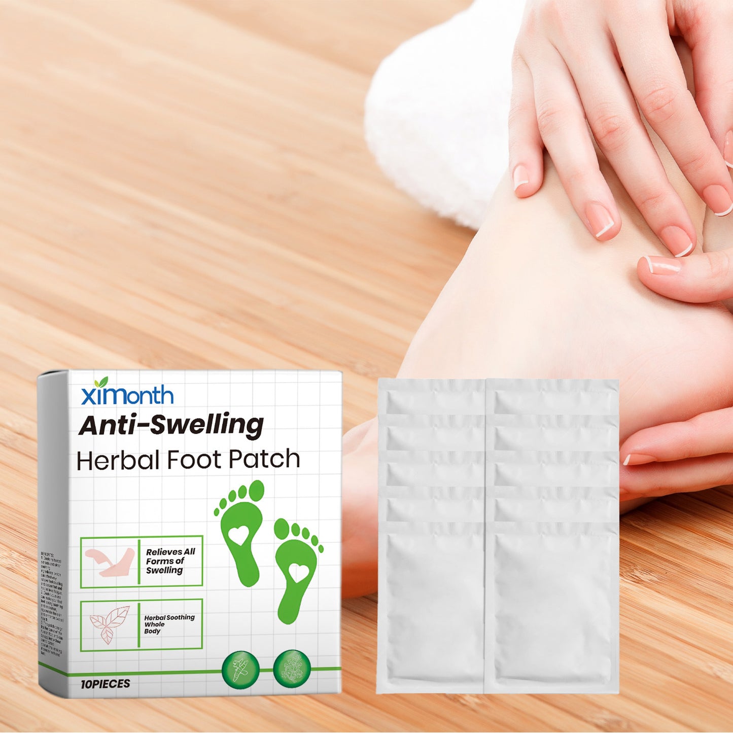 Herbal Foot Patch Deep Cleansing And Relaxation