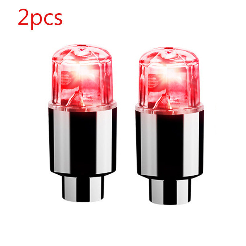 Universal Wheel LED Light Car Motorcycle Bike Neon Valve Cover