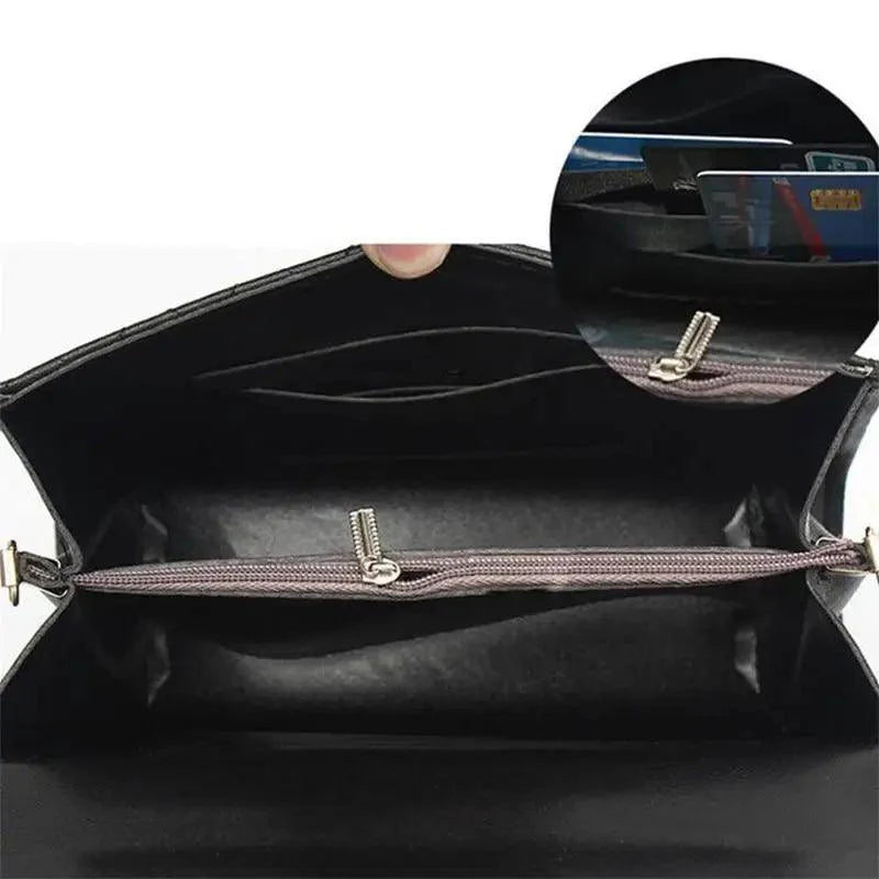 Decent Black Luxury Crossbody Bags For Women And Girls Designer Small Messenger Shoulder Bag For Women