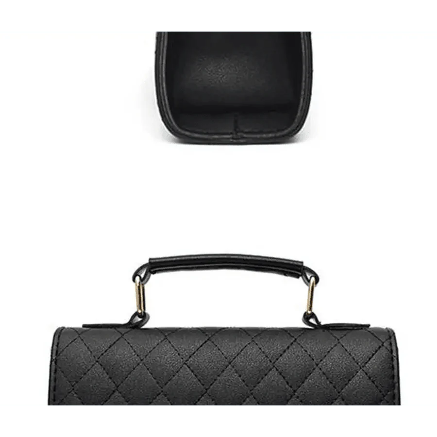 Decent Black Luxury Crossbody Bags For Women And Girls Designer Small Messenger Shoulder Bag For Women