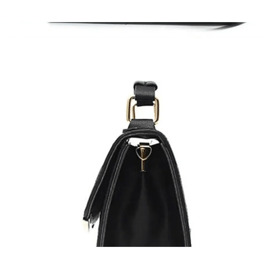 Decent Black Luxury Crossbody Bags For Women And Girls Designer Small Messenger Shoulder Bag For Women