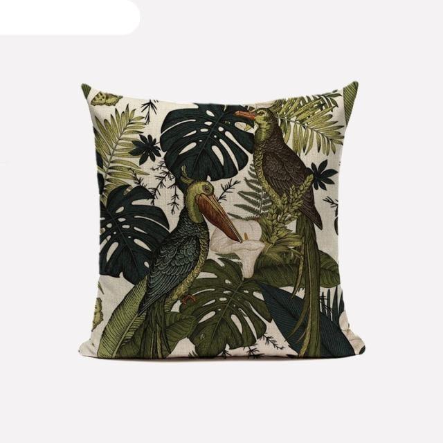 Decorative Linen Cotton Pillow Case Green Throw Pillowcase Outdoor Throw Pillow Cases Decorative Cushion Cover Cotton Linen Farmhouse Home Decor For Couch Sofa Bedroom Farmhouse Style Cushion Cover