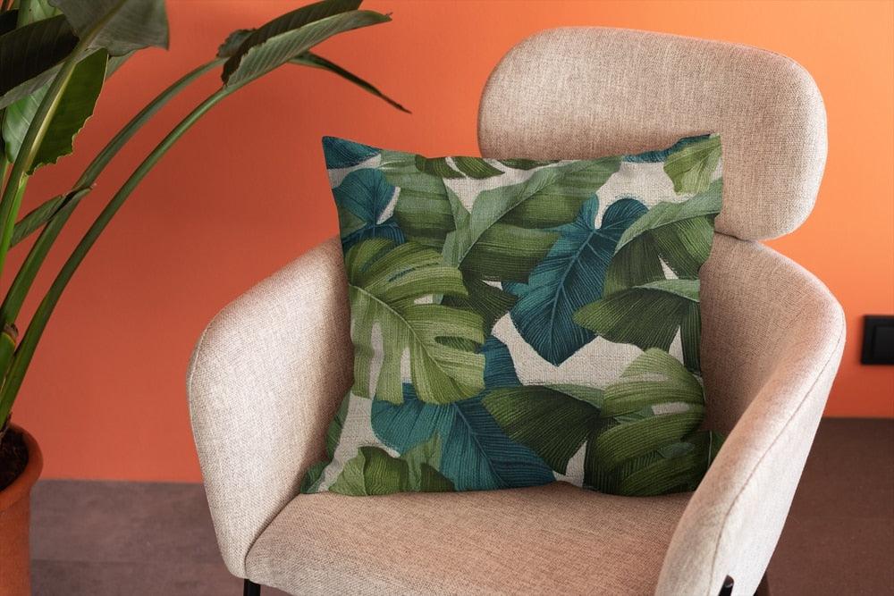 Decorative Linen Cotton Pillow Case Green Throw Pillowcase Outdoor Throw Pillow Cases Decorative Cushion Cover Cotton Linen Farmhouse Home Decor For Couch Sofa Bedroom Farmhouse Style Cushion Cover