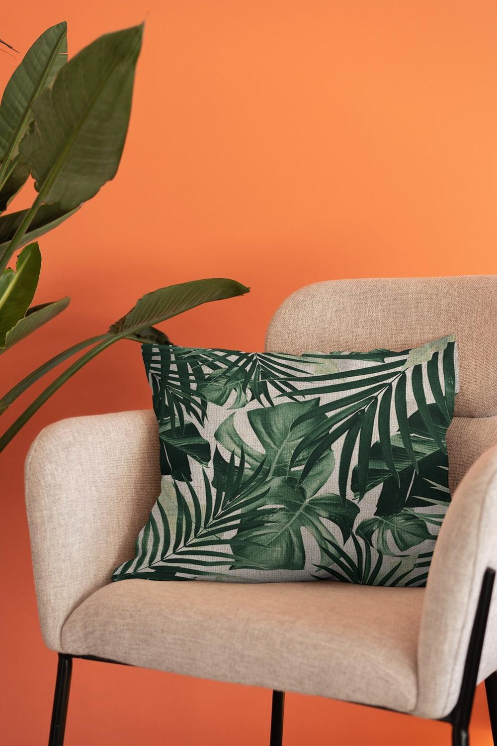 Decorative Linen Cotton Pillow Case Green Throw Pillowcase Outdoor Throw Pillow Cases Decorative Cushion Cover Cotton Linen Farmhouse Home Decor For Couch Sofa Bedroom Farmhouse Style Cushion Cover