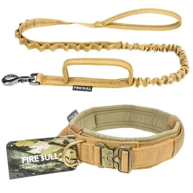 Dog Collar Leash Adjustable Military Nylon Rope Dog Collar Leash Set Adjustable Dog Collars for Medium Large Dogs Durable Pet Collar Nylon Big Dog Collar Training for Medium Large Dogs Accessories