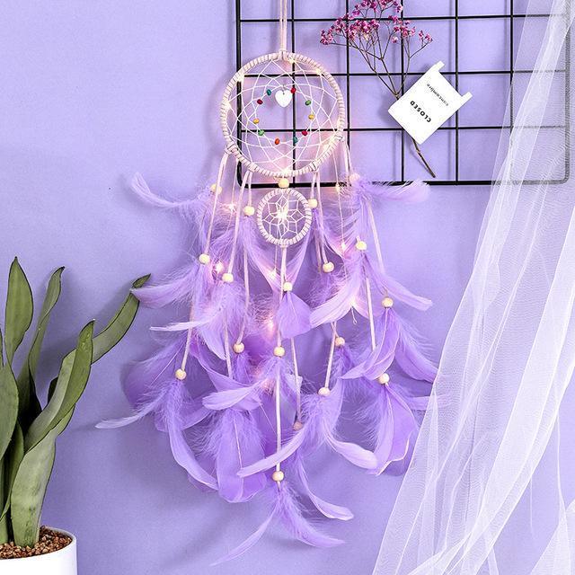 Dream Catcher Decor For Home Kids Room Decoration Wind Chimes Dream Catchers Handmade Hangings For Positivity Can be Used as Home Décor Accents Wall Hangings Garden Car Outdoor Yoga Temple Wind Chime