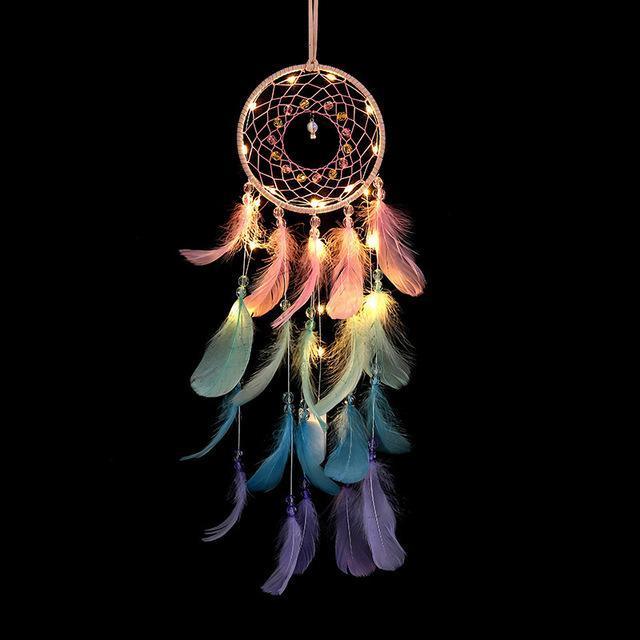 Dream Catcher Decor For Home Kids Room Decoration Wind Chimes Dream Catchers Handmade Hangings For Positivity Can be Used as Home Décor Accents Wall Hangings Garden Car Outdoor Yoga Temple Wind Chime