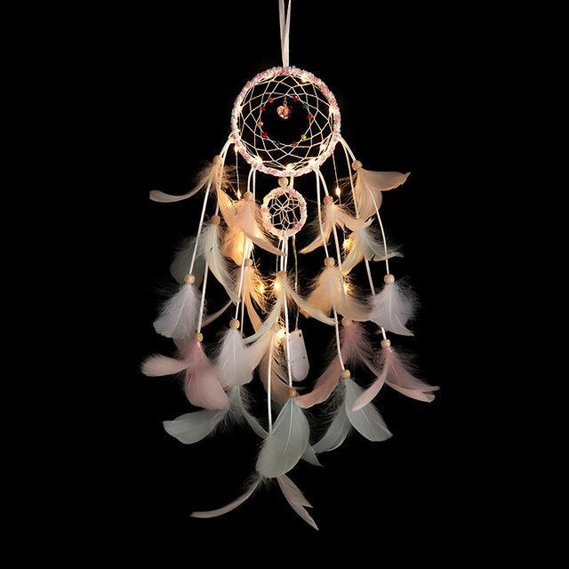 Dream Catcher Decor For Home Kids Room Decoration Wind Chimes Dream Catchers Handmade Hangings For Positivity Can be Used as Home Décor Accents Wall Hangings Garden Car Outdoor Yoga Temple Wind Chime