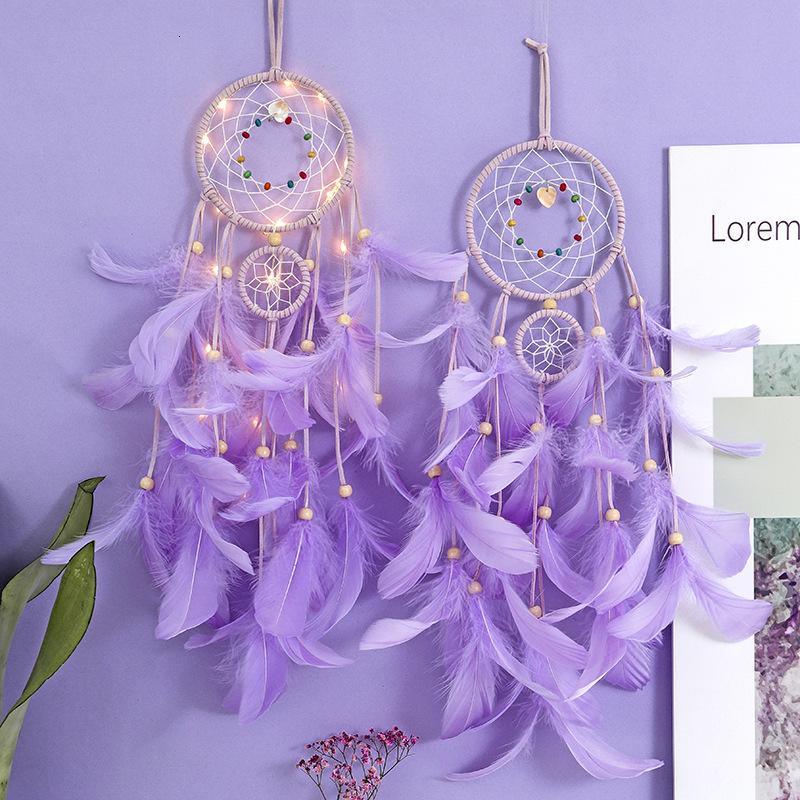 Dream Catcher Decor For Home Kids Room Decoration Wind Chimes Dream Catchers Handmade Hangings For Positivity Can be Used as Home Décor Accents Wall Hangings Garden Car Outdoor Yoga Temple Wind Chime