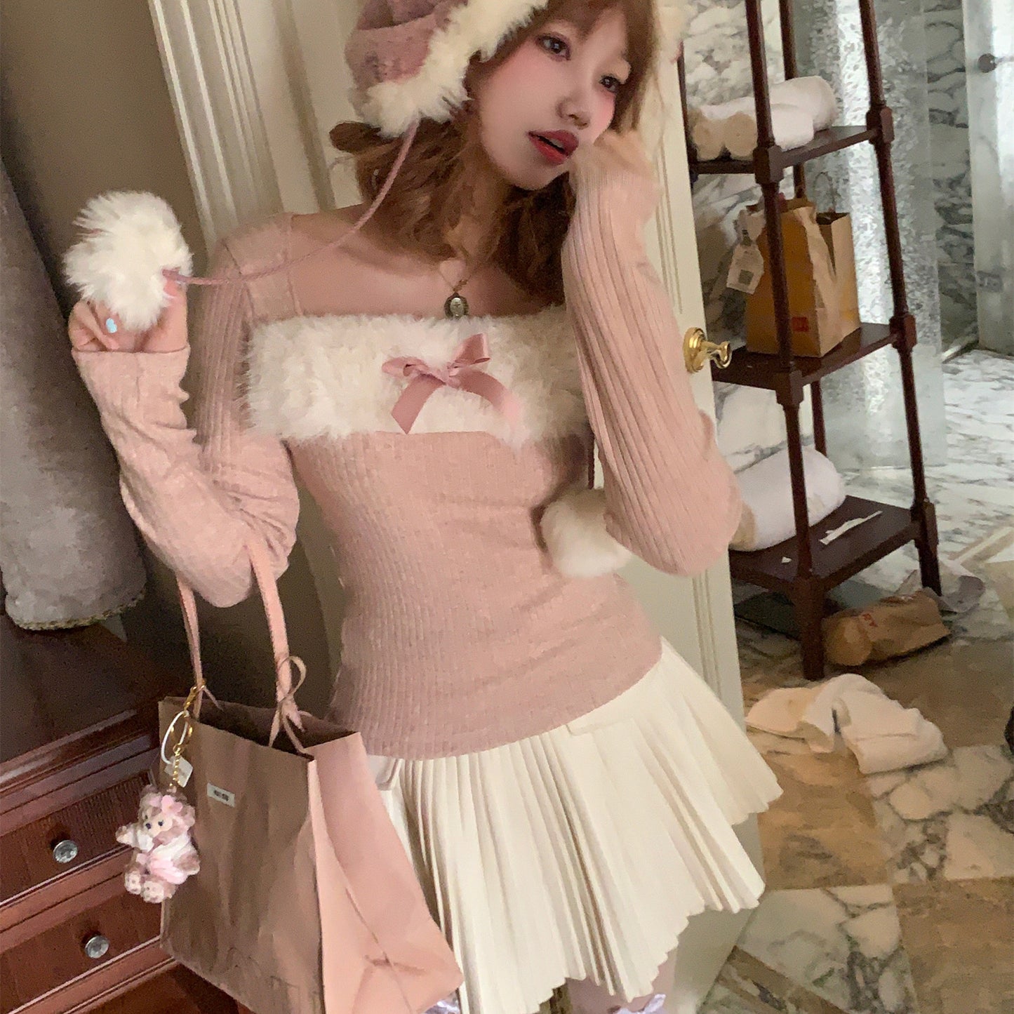 Autumn And Winter Cute Sweater Undercoat