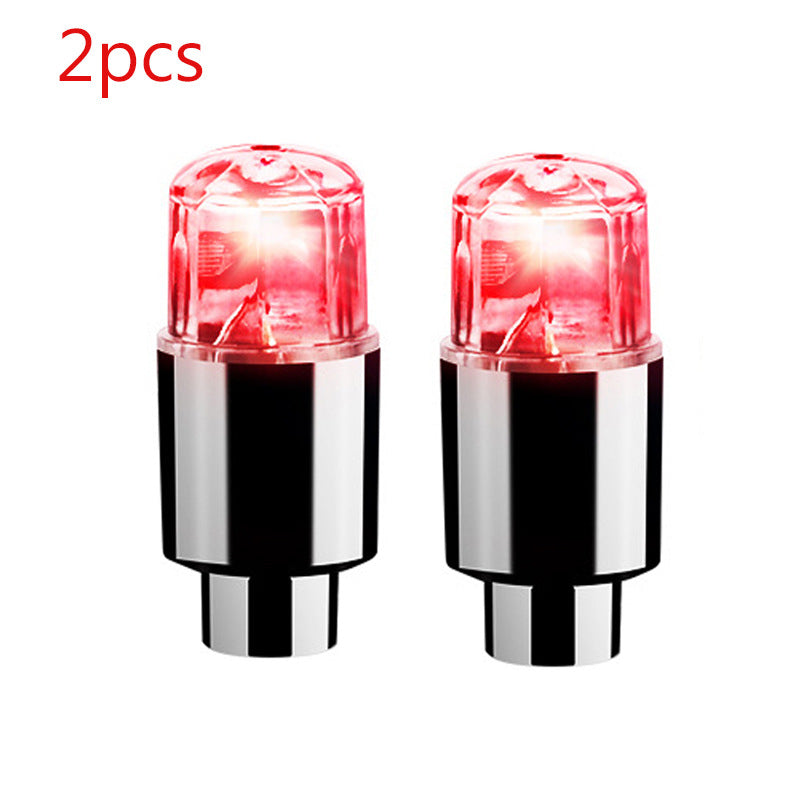 Universal Wheel LED Light Car Motorcycle Bike Neon Valve Cap