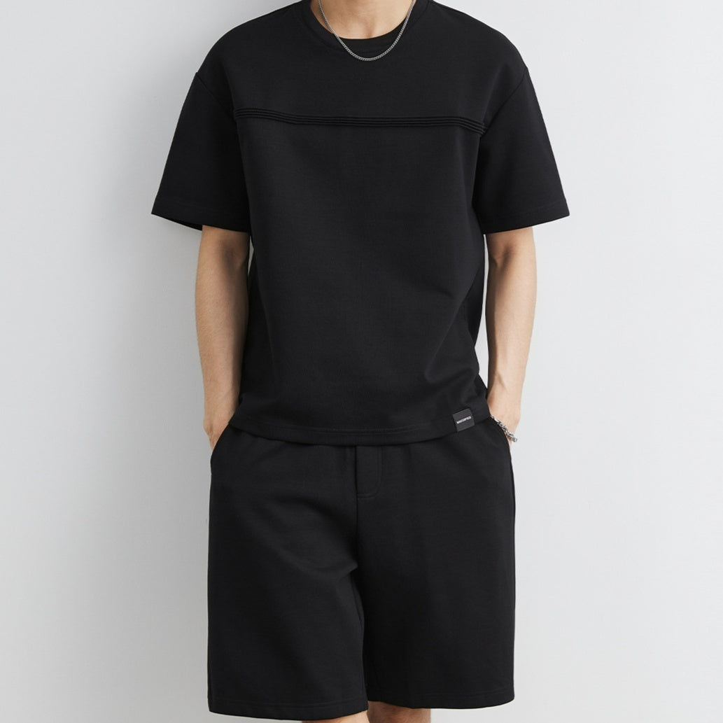 Skin-friendly Cotton Sports Short Sleeve Suit