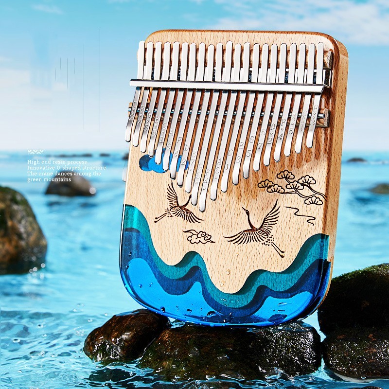 Kalimba Beech Thumb Piano High Quality Wood Musical Instruments Gifts 17 21 Keys