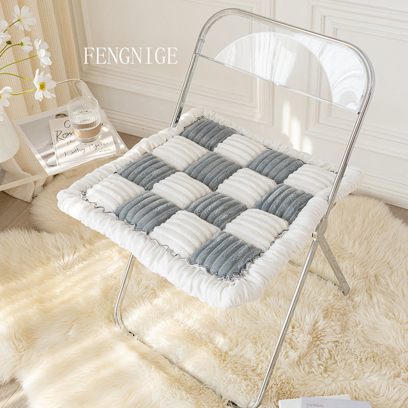 Chair Cushion Thickened Winter Dormitory