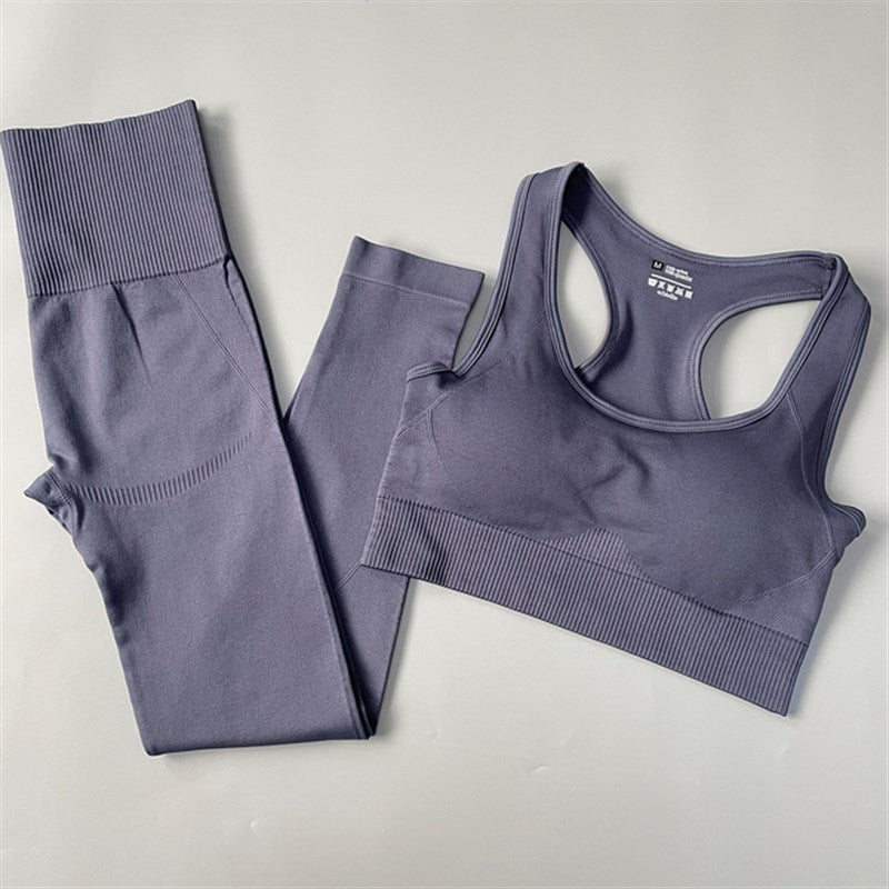 Women's Seamless Exercise Yoga Suit