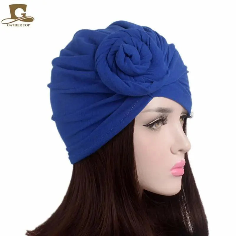 Elegance Mommy And Kids Turban Hat Cap With Big Bow Soft Cute Knot Nursery Beanie Knotted Headban
