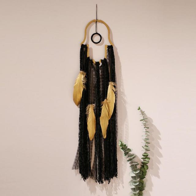 Evil Eye Dream Catcher Home Room Decor Black Room Decoration For  Farmhouse Wind Chimes Moon Dream Catchers For Bedroom Home Decor Wedding Ornament Craft Gift