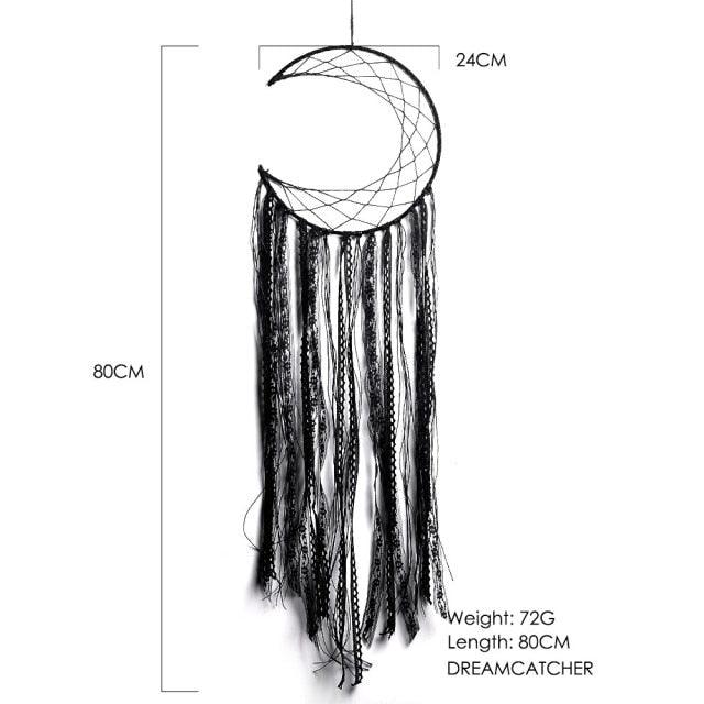 Evil Eye Dream Catcher Home Room Decor Black Room Decoration For  Farmhouse Wind Chimes Moon Dream Catchers For Bedroom Home Decor Wedding Ornament Craft Gift