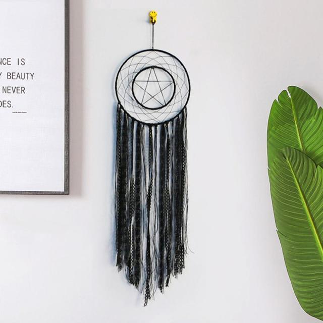 Evil Eye Dream Catcher Home Room Decor Black Room Decoration For  Farmhouse Wind Chimes Moon Dream Catchers For Bedroom Home Decor Wedding Ornament Craft Gift