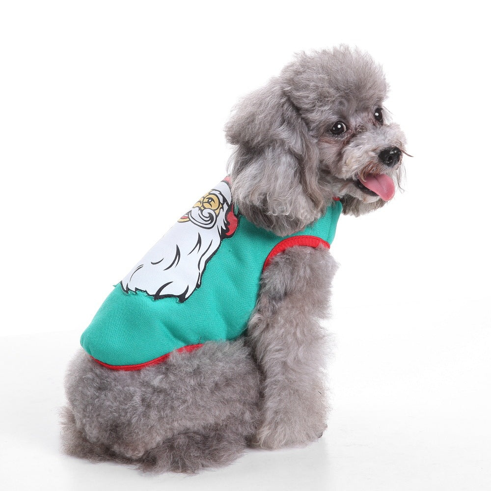 Holiday Pet Costume Clothes Suit