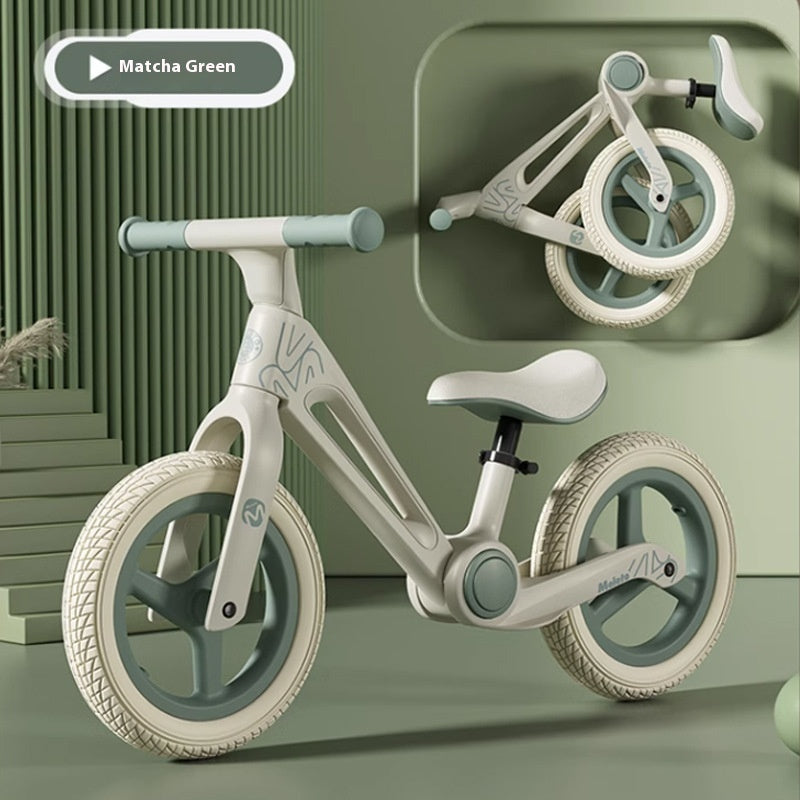 Balance Bike For Kids Four-wheel Pedal-free