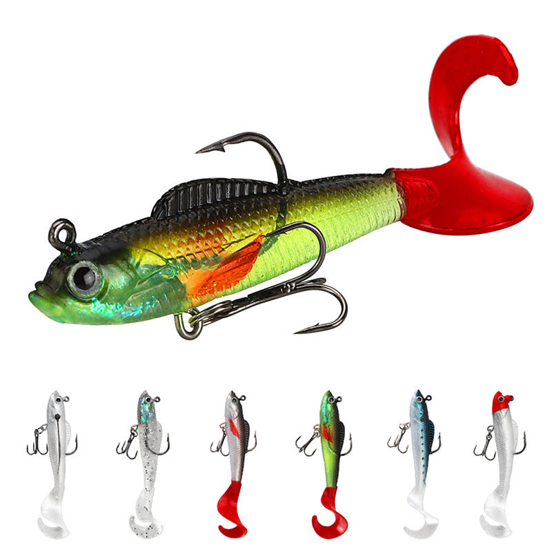 Gear Rolled Tail Wholesale Bait Lure