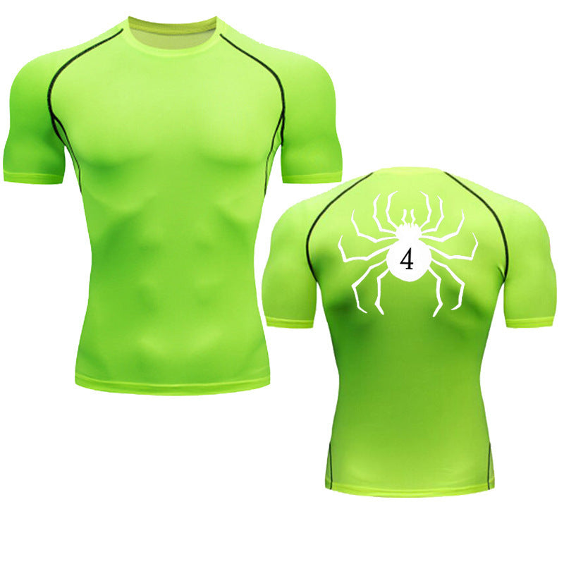 Fitness Training Exercise Running T-shirt