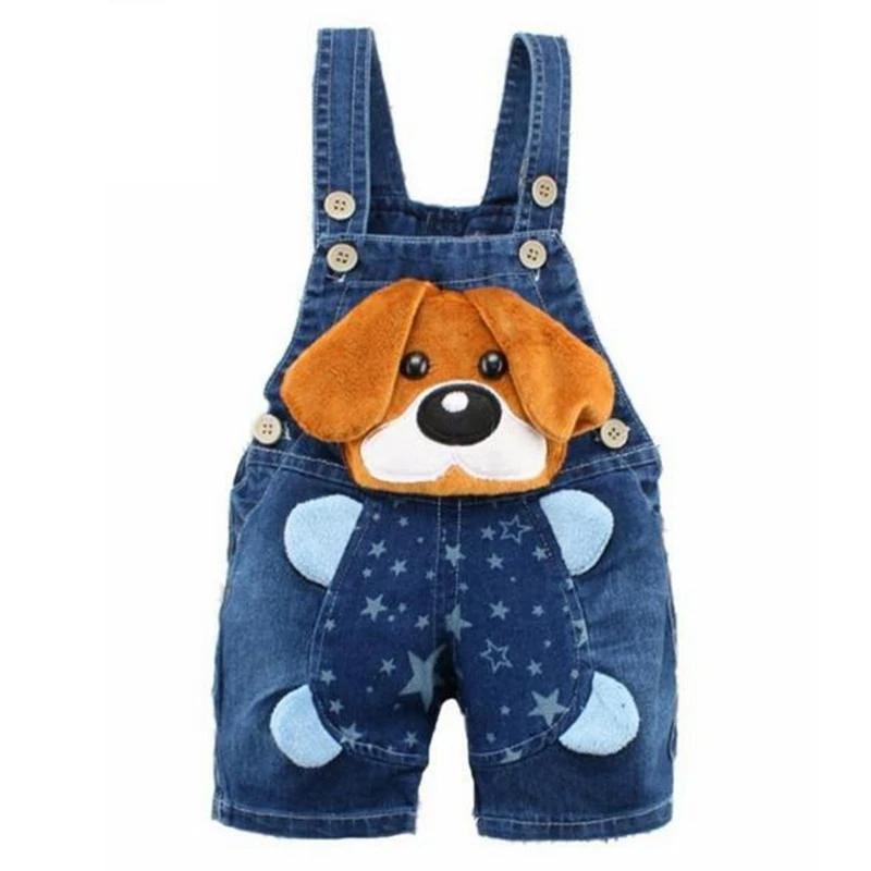 Modern Cartoon Baby Clothing Boys & Girls Jeans Overalls Shorts Toddler Infant Rompers For Kids In Fashion Deisgn