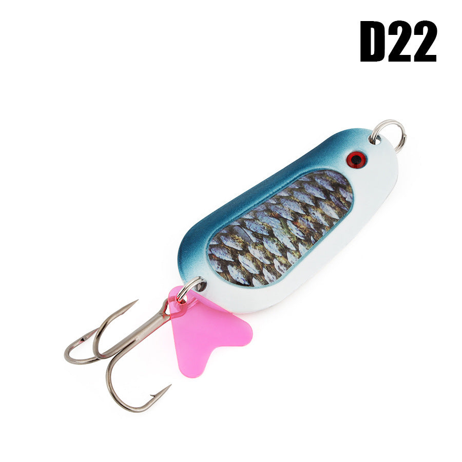 Perch Artificial Rotating Sequin High Pitched Bait