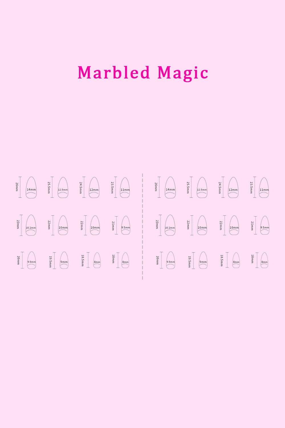 SO PINK BEAUTY Press On Nails 2 Packs