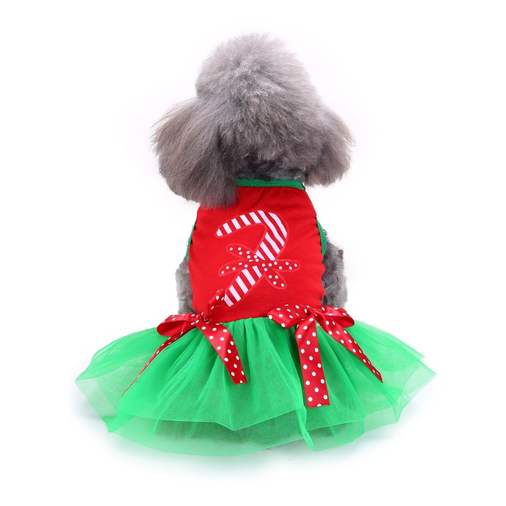 Holiday Pet Costume Clothes Suit