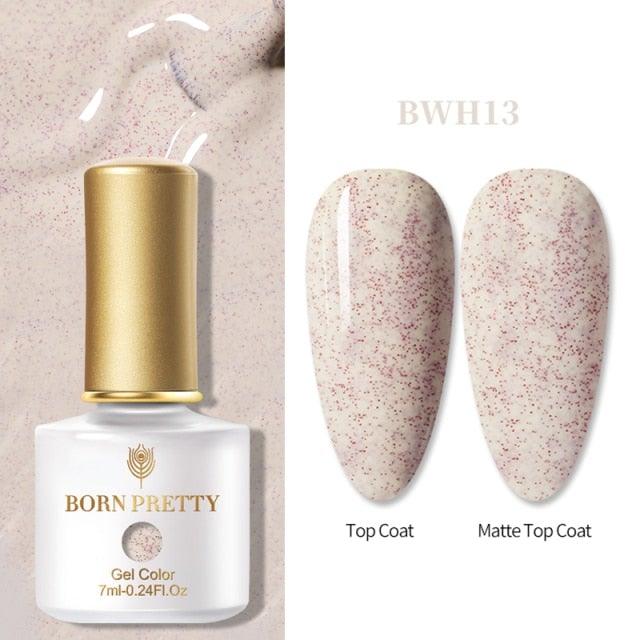 Fashion 2022 New Womens Colorful Nail Gel Polish Modern Glitter Pink Purple UV Diamond Stylish Design Nail Colors Gel For Girls and Women In Shinny Trend Color