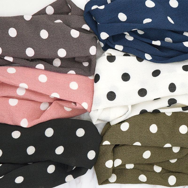 Fashion Wave Point Knot Headband Women Turban Elastic Hairband Head Wrap Hair Accessories for Girls Lady Headwear Hair Band Gorgeous Hair Accessories For Women