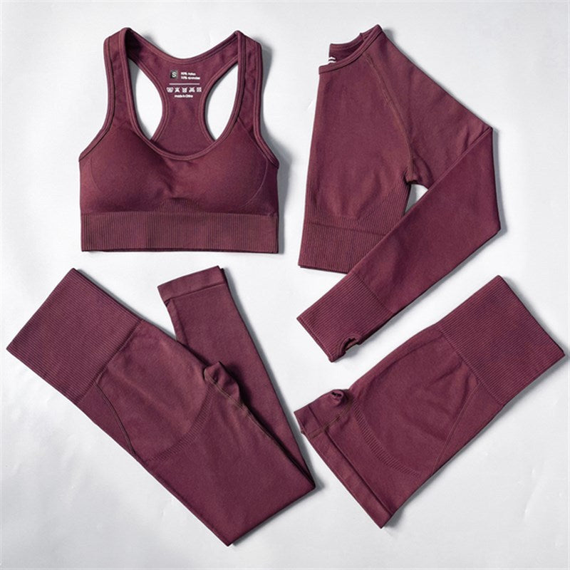 Women's Seamless Exercise Yoga Suit