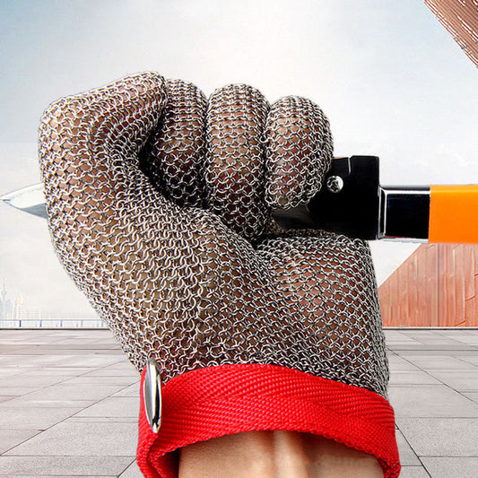 Wear-resistant Stainless Steel Metal Iron Gloves