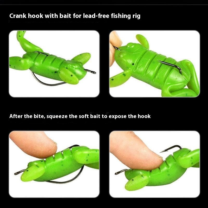 Leg-pedaling Frog Thunder Frog Lure Lure Water Surface Series