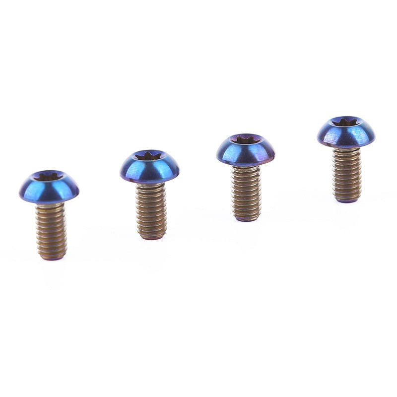 Titanium Alloy Disc Brake Disc Screws M5 10 Mountain Bike Road Screws