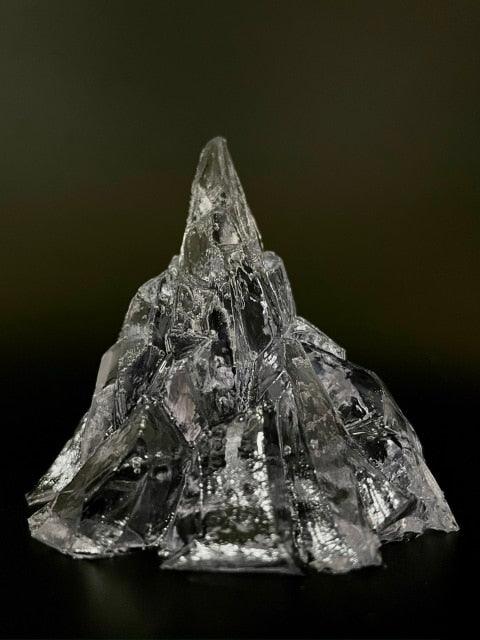 Handmade 3D Iceberg Candle With Candle Wick Jelly Wax Candle Floating Candle Elegant Transparent Iceberg Shape Romantic Party Candles Cute New Design Trendy Home Decor Table Decor Iceberg Shape Candles