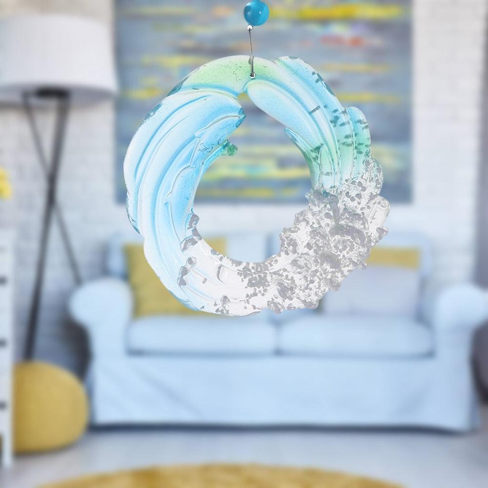 Hanging Decorations Ocean Sun-catcher Acrylic Wind Chimes Art Living Decoration Craft Gift Handmade Garden Wind Chimes For Patio & Terrace Best Metal Musical Wind-chime Outdoor & Home Decoration