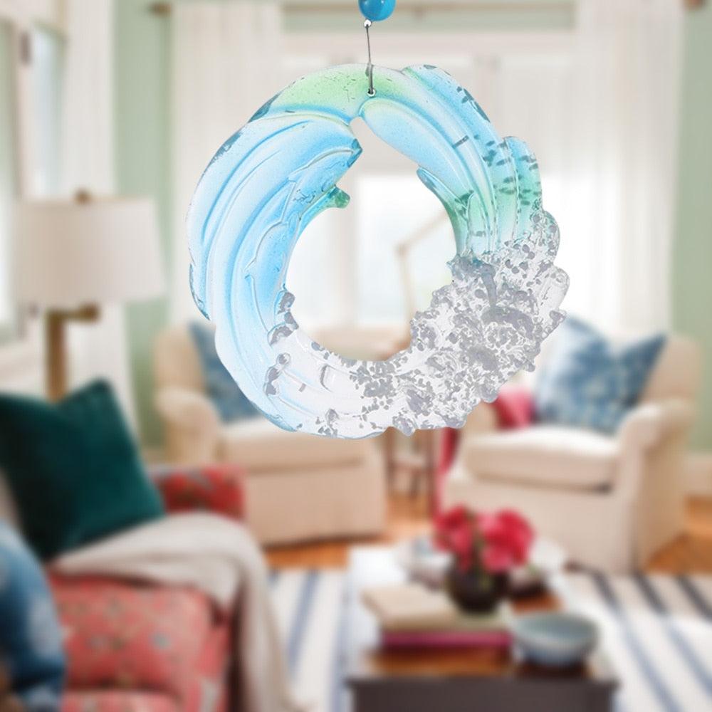 Hanging Decorations Ocean Sun-catcher Acrylic Wind Chimes Art Living Decoration Craft Gift Handmade Garden Wind Chimes For Patio & Terrace Best Metal Musical Wind-chime Outdoor & Home Decoration