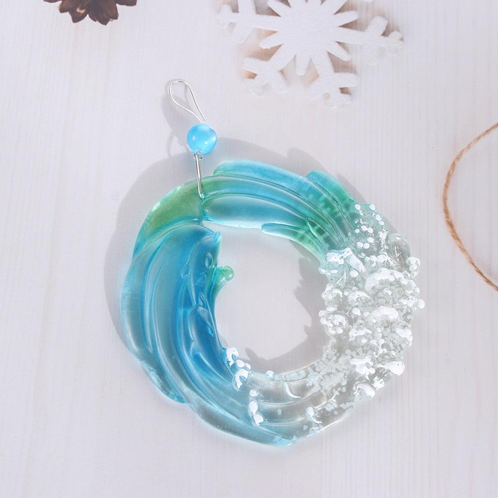 Hanging Decorations Ocean Sun-catcher Acrylic Wind Chimes Art Living Decoration Craft Gift Handmade Garden Wind Chimes For Patio & Terrace Best Metal Musical Wind-chime Outdoor & Home Decoration