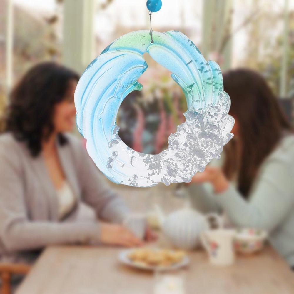 Hanging Decorations Ocean Sun-catcher Acrylic Wind Chimes Art Living Decoration Craft Gift Handmade Garden Wind Chimes For Patio & Terrace Best Metal Musical Wind-chime Outdoor & Home Decoration
