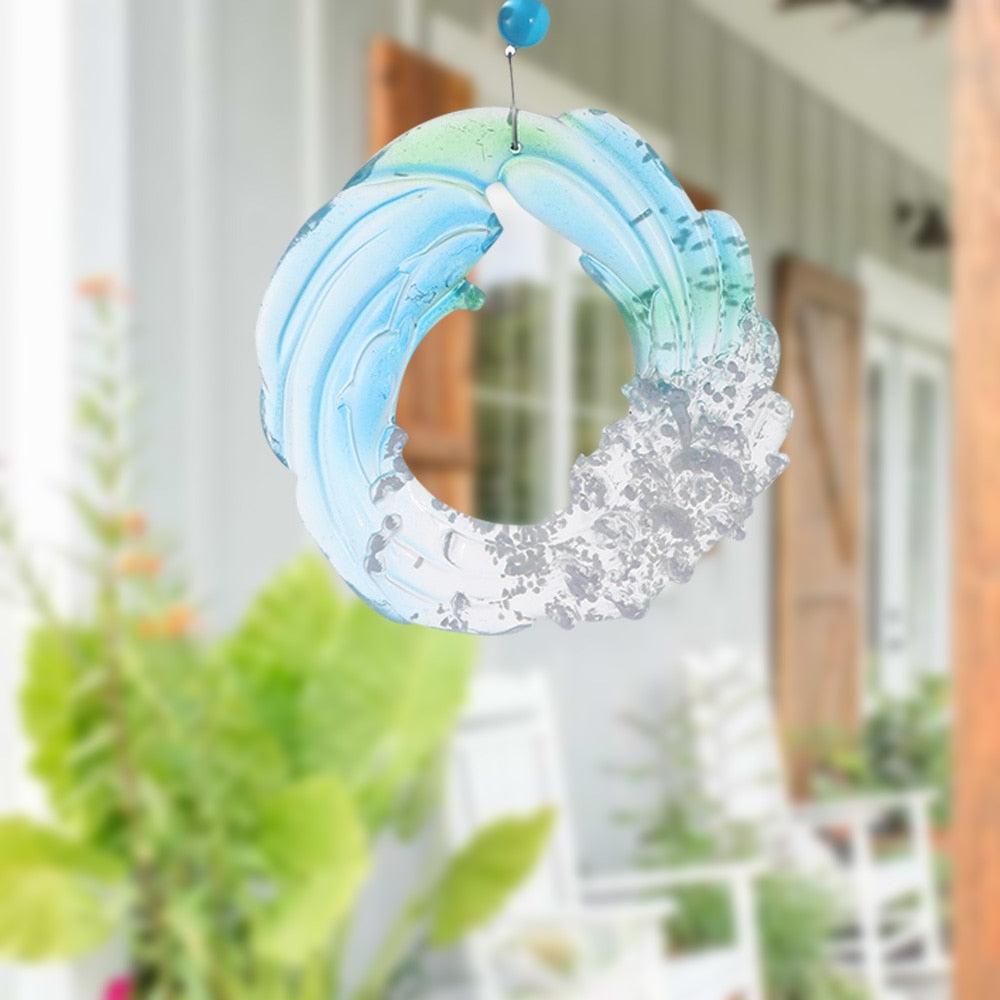 Hanging Decorations Ocean Sun-catcher Acrylic Wind Chimes Art Living Decoration Craft Gift Handmade Garden Wind Chimes For Patio & Terrace Best Metal Musical Wind-chime Outdoor & Home Decoration