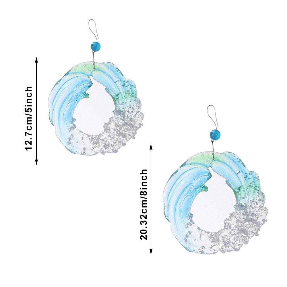 Hanging Decorations Ocean Sun-catcher Acrylic Wind Chimes Art Living Decoration Craft Gift Handmade Garden Wind Chimes For Patio & Terrace Best Metal Musical Wind-chime Outdoor & Home Decoration